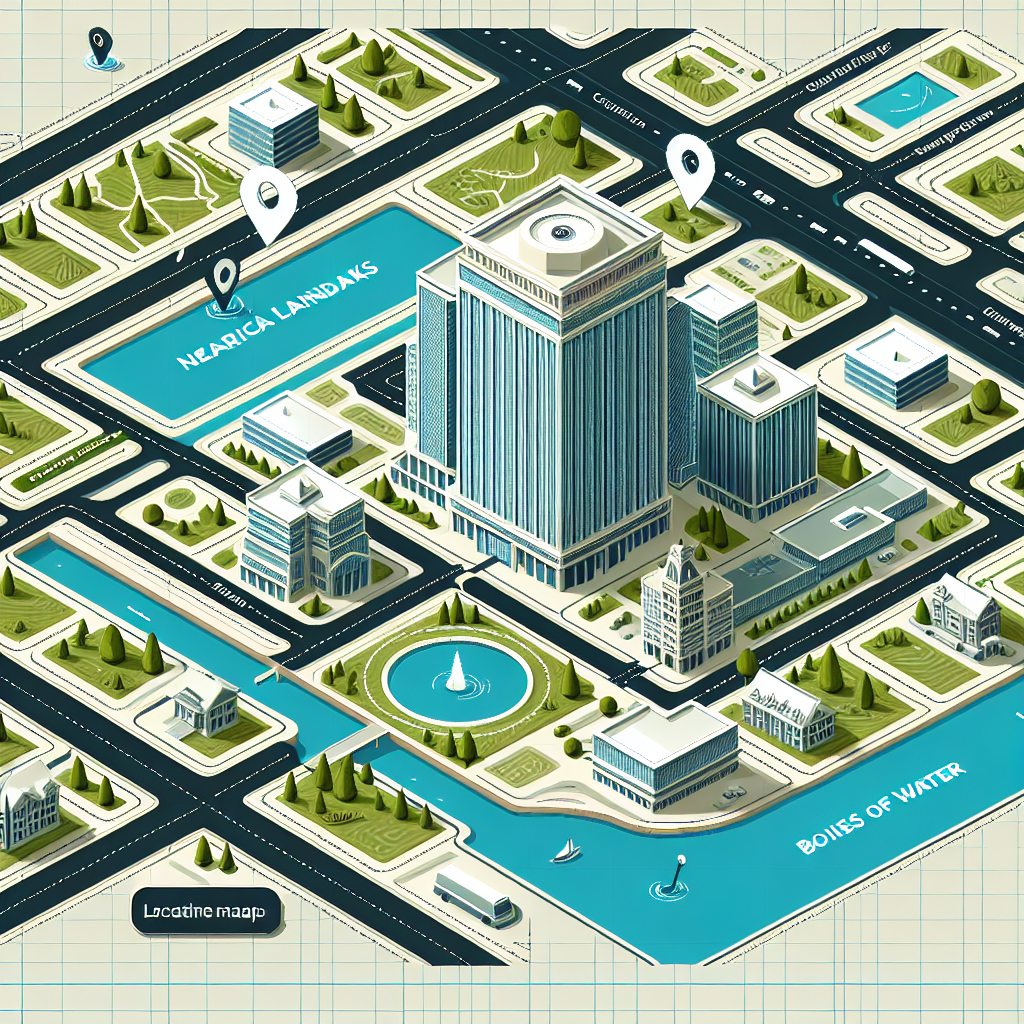 Map showing our physical location