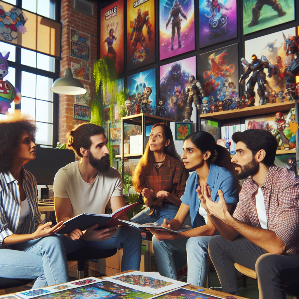 Team of gaming enthusiasts